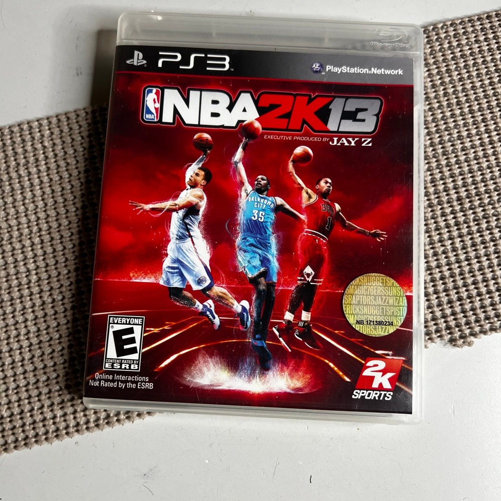 NBA 2K13 Sony PlayStation 3 PS3 Game CIB Jay Z Executive Produced 2K Sports